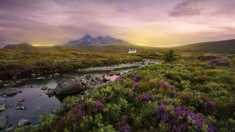 Landschaft in den schottischen Highlands